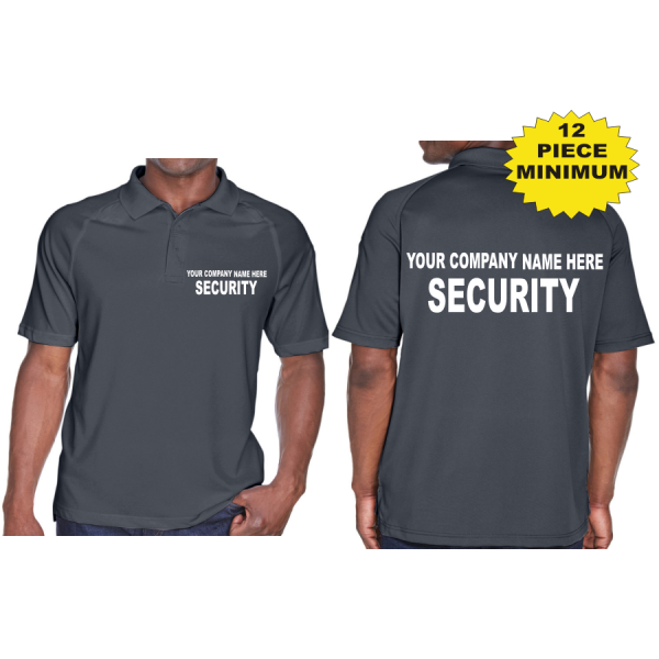 Custom Security Tactical Performance Polo